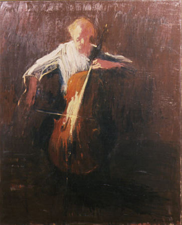 Andy Martin playing Cello